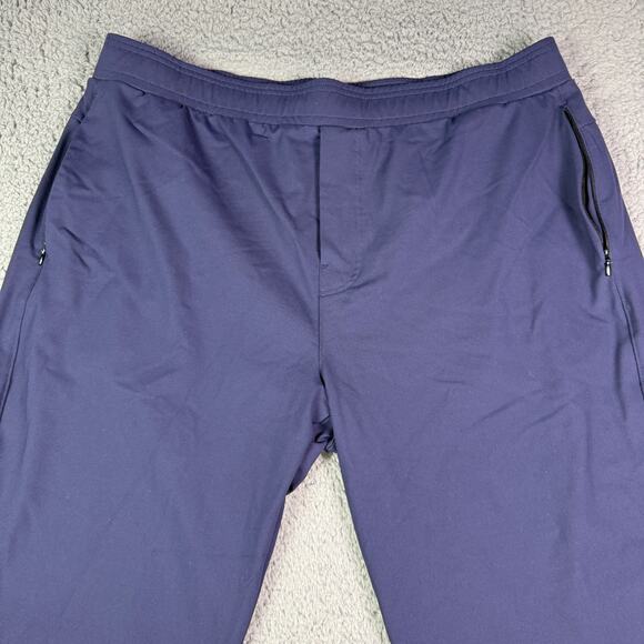 Public Rec Daymaker Pants Mens 42x28 Blue Nylon Drawstring Stretch Sweatpants - Picture 1 of 10